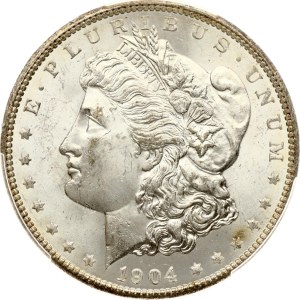 USA Morgan Dollar 1904 O NGC MS 63