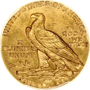 USA 5 Dollars 1910 PCGS AU 58