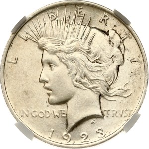 USA Peace Dollar 1923 NGC MS 63