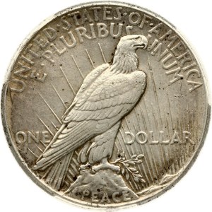 USA Peace Dollar 1928 PCGS AU Detail
