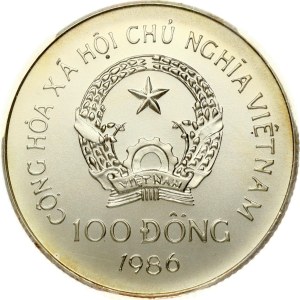 Vietnam 100 Dong 1986 100 Years of Automobile PCGS MS 69 MAX GRADE