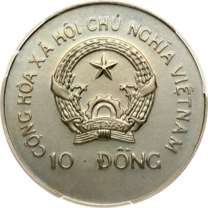 Vietnam 10 Dong 1991 Savannah PCGS MS 67