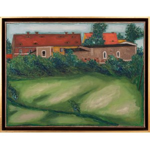 Jerzy NOWOSIELSKI (1923 - 2011), Pejzaż ze Zwierzyńca, 1967