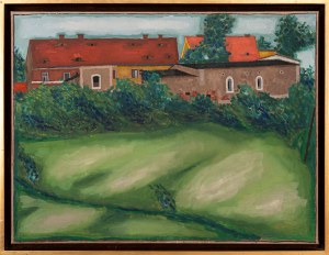 Jerzy NOWOSIELSKI (1923 - 2011), Landscape from Zwierzyniec, 1967