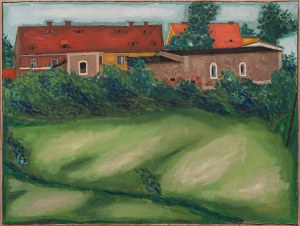 Jerzy NOWOSIELSKI (1923 - 2011), Landscape from Zwierzyniec, 1967