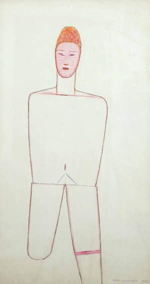 Jerzy NOWOSIELSKI (1923 - 2011), Swimmer, 1955