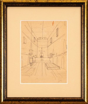 Jerzy NOWOSIELSKI (1923 - 2011), Interior of the temple