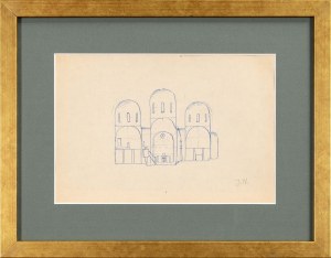 Jerzy NOWOSIELSKI (1923 - 2011), Temple designs - double-sided work