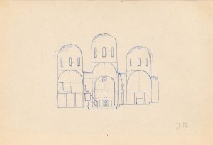 Jerzy NOWOSIELSKI (1923 - 2011), Temple designs - double-sided work