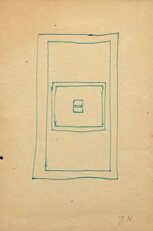 Jerzy NOWOSIELSKI (1923 - 2011), Abstraction - sketch