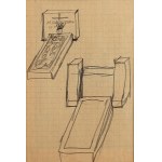 Jerzy NOWOSIELSKI (1923 - 2011), Projekt ikonostasu - praca dwustronna