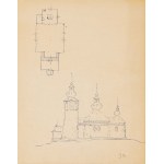 Jerzy NOWOSIELSKI (1923 - 2011), Cerkiew drewniana, lata 70. XX w.