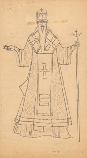 Jerzy NOWOSIELSKI (1923 - 2011), Hierarch, 1950s.