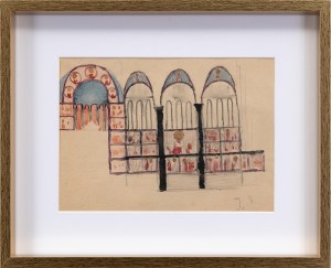 Jerzy NOWOSIELSKI (1923 - 2011), Sketch of polychromy