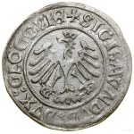 Grosz, 1506, Glogow; Av: Eagle in crown, + SIGISMVNDVS....