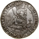 Thaler, 1634, Bydgoszcz; Av: Half-figure of king holding...