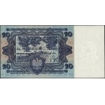 10 zlotych, 2.01.1928; series W ★, numbering 977036; Luc...