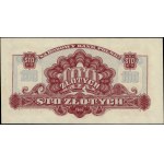 100 zlotych, 1944; in OBVIOUS clause, Rd series, nu...