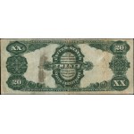 $20, 1891; series E211554, signatures Rosecrans and Ne...