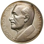 Medal in commemoration of golden birthdays, 1937, Warsaw; Av: Po...