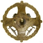 Commemorative badge "For Volhynia" from 1919; Cross, in the corners ...