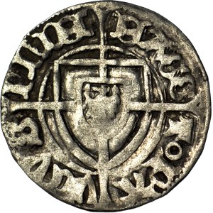 Zakon Krzyżacki, Paweł von Russdorf 1422-1441, Szeląg, Gdańsk, kwadratowe M