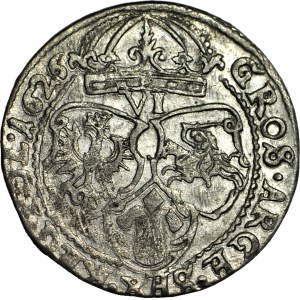 Zygmunt III Waza, Szóstak 1625, Kraków, piękny, połyskowy