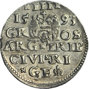 Sigismund III Vasa, Troika 1593, Riga