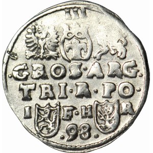 RR-, Zygmunt III Waza, Trojak 1598, Bydgoszcz, Iger nie notuje