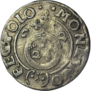 Zikmund III Vasa, Poloviční stopa 1622, Bydgoszcz, NE dolní oblouk saského erbu