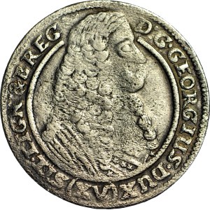 R, Silesia, George III of Brest, 15 krajcars 1664, BRZEG, Last year of minting