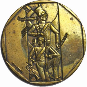 Medaille 1930, ANNUAL - Hundertjahrfeier des Ausbruchs des Novemberaufstandes 1830-1930
