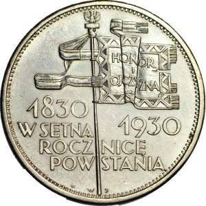5 złotych 1930, Sztandar, menniczy
