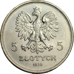 5 złotych 1930, Sztandar, menniczy