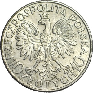10 Gold 1932, Kopf, London, geprägt