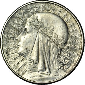 10 Gold 1932, Kopf, London, geprägt