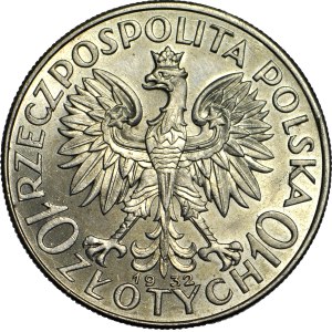 10 Gold 1932, Kopf, London, geprägt