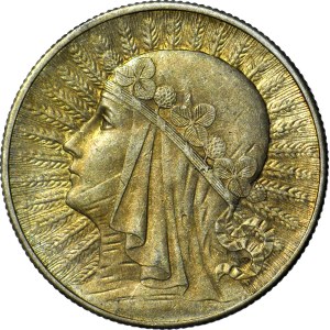 5 złotych 1932, Głowa, Londyn, mennicza