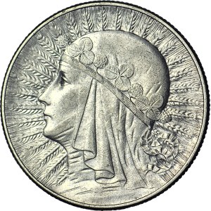 5 oro 1933, testa