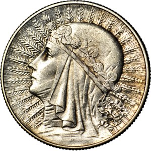 5 gold 1934, Head, beautiful