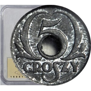 5 groszy 1939, Occupation, mint