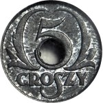 5 groszy 1939, Occupation, mint