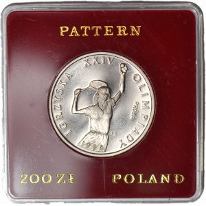 200 zlatých 1987, SAMPLE, cupronickel, Hry XXIV. olympiády