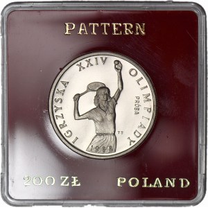 200 zlatých 1987, SAMPLE, cupronickel, Hry XXIV. olympiády