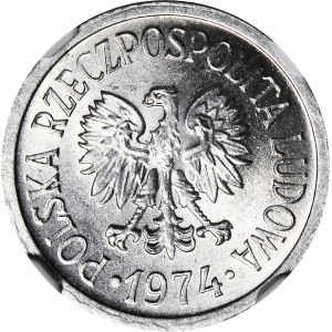 10 pennies 1974, minted