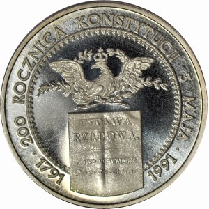 200.000 PLN 1991, 200. Jahrestag - der Verfassung vom 3. Mai