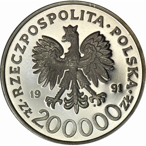200.000 PLN 1991, 200. Jahrestag - der Verfassung vom 3. Mai