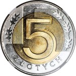 5 złotych 1996, mennicze