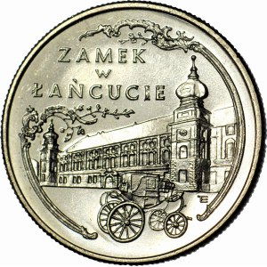 20.000 złotych 1993, Zamek w Łańcucie, mennicze
