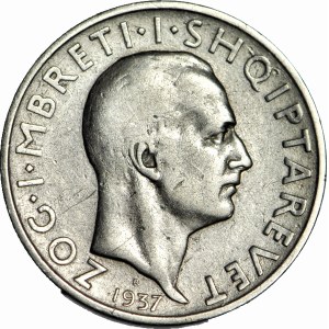 Albania 1 Frang 1937